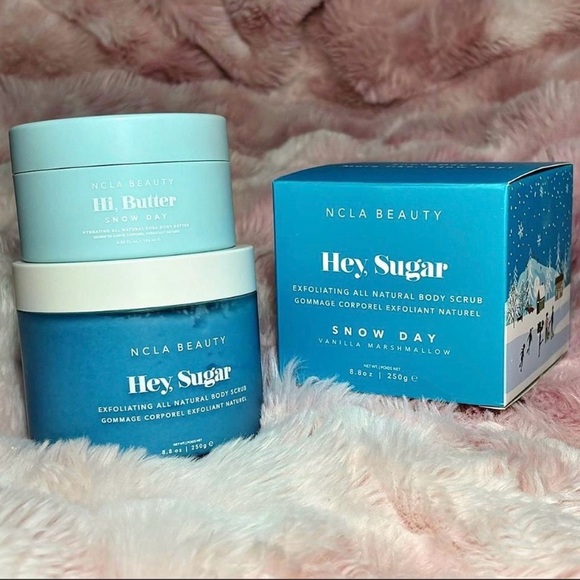 HTF Ncla Hey Sugar and Hey Butter Snow Day Vanilla Marshmallow Duo!